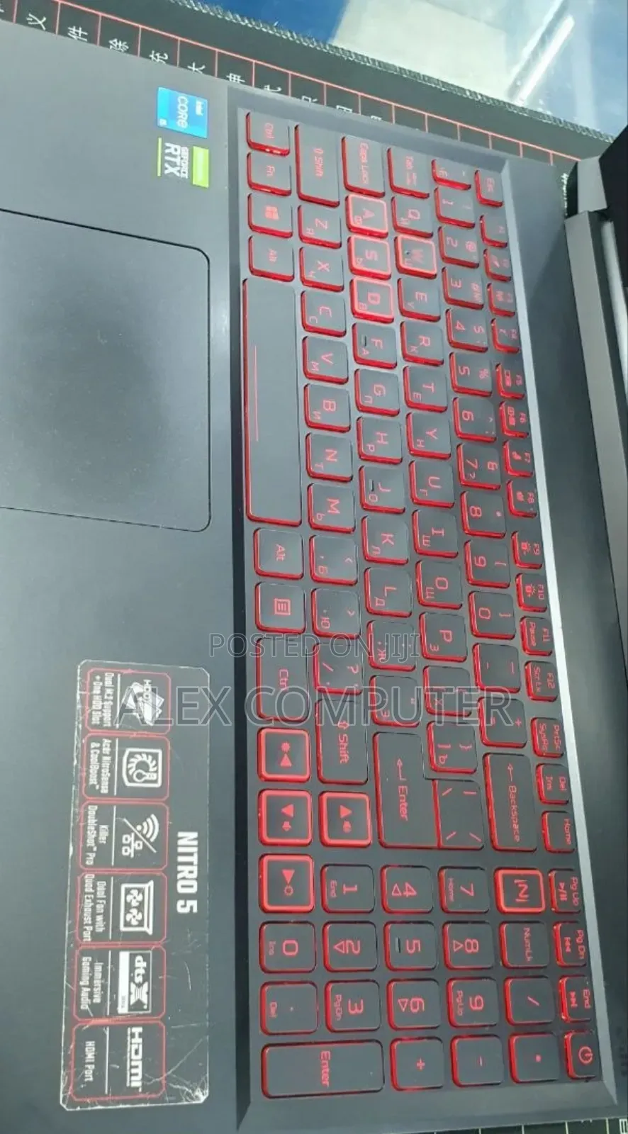 New Laptop Acer Nitro 5 16GB Intel Core i5 SSD 512GB