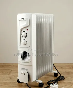 Raf Room Heater Oil-Heater – 9-Fin Electric Space