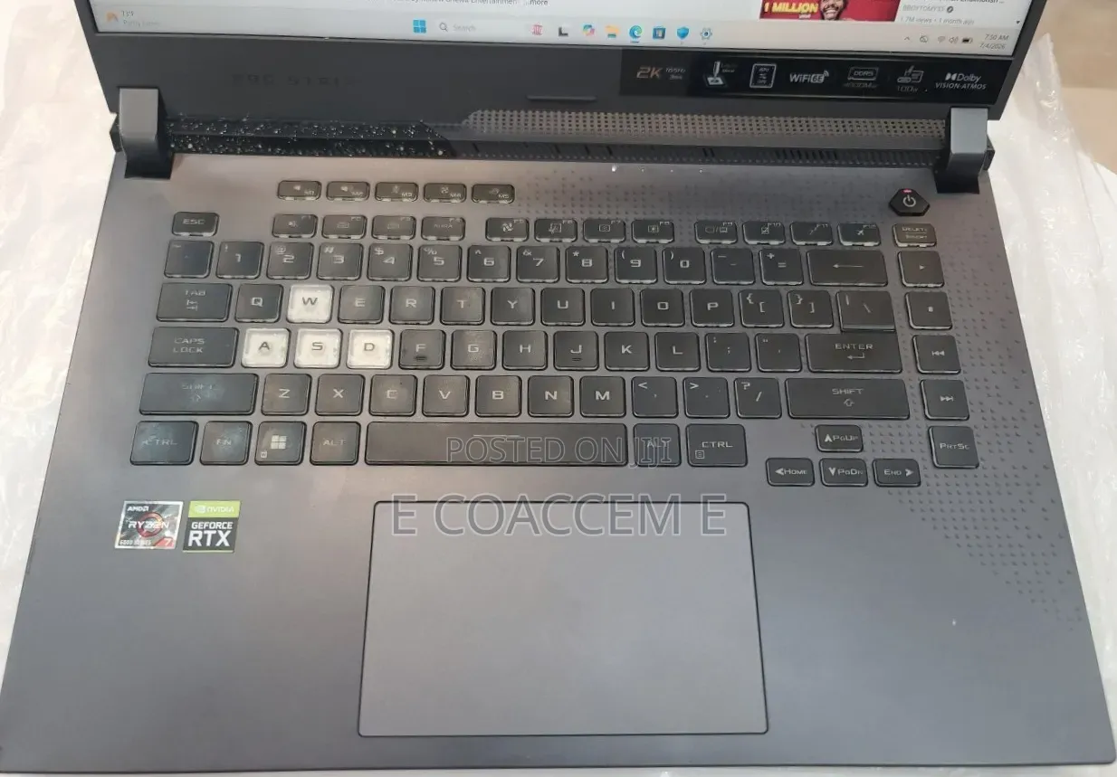 New Laptop Asus 16GB AMD Ryzen 7 SSD 512GB