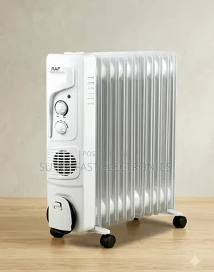 Raf
Room Heater Portable Oil-Filled 9-Fin Design