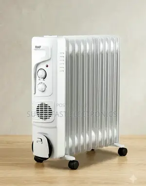 Raf
Room Heater Portable Oil-Filled 9-Fin Design