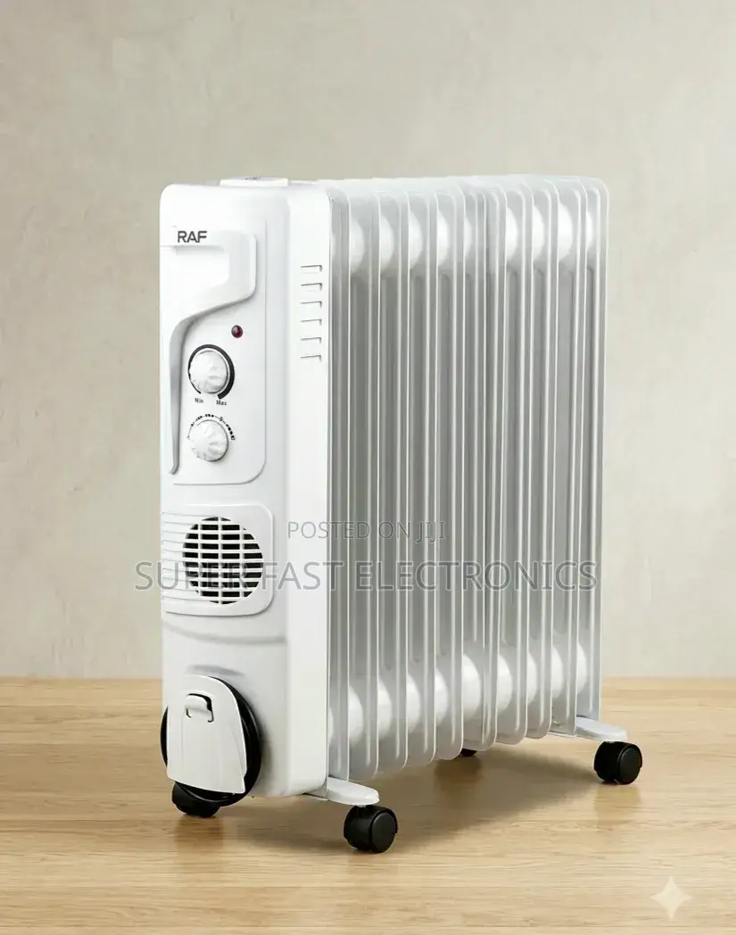 Raf
Room Heater Portable Oil-Filled 9-Fin Design