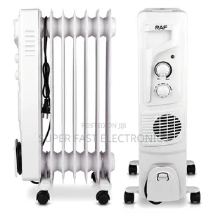 Raf Room Heater 9fin Portable Oil-Filled Radiator Heater
