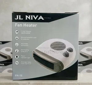 Jl Niva Electric Fan Heateheater 15) – 2000w Compact Space Heater