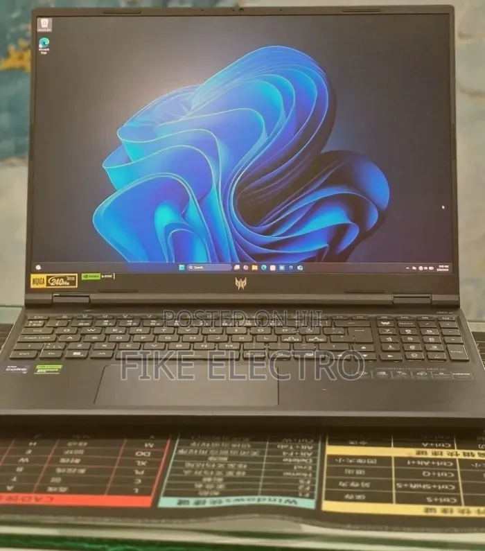 New Laptop Acer Predator Helios Neo 16 16GB Intel Core i9 SSD 1T