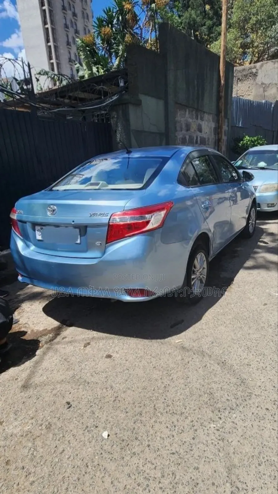 Toyota Yaris 2014 Blue