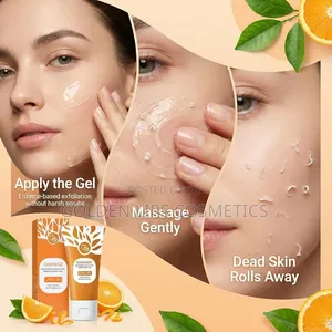 Pouqur Orange Enzymes Exfoliating Brightening Gel 3.5oz – Face Body