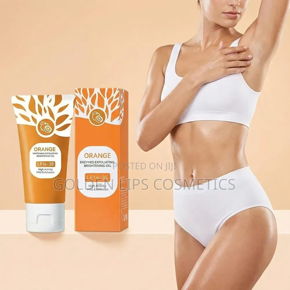Pouqur Orange Enzymes Exfoliating Brightening Gel 3.5oz – Face Body
