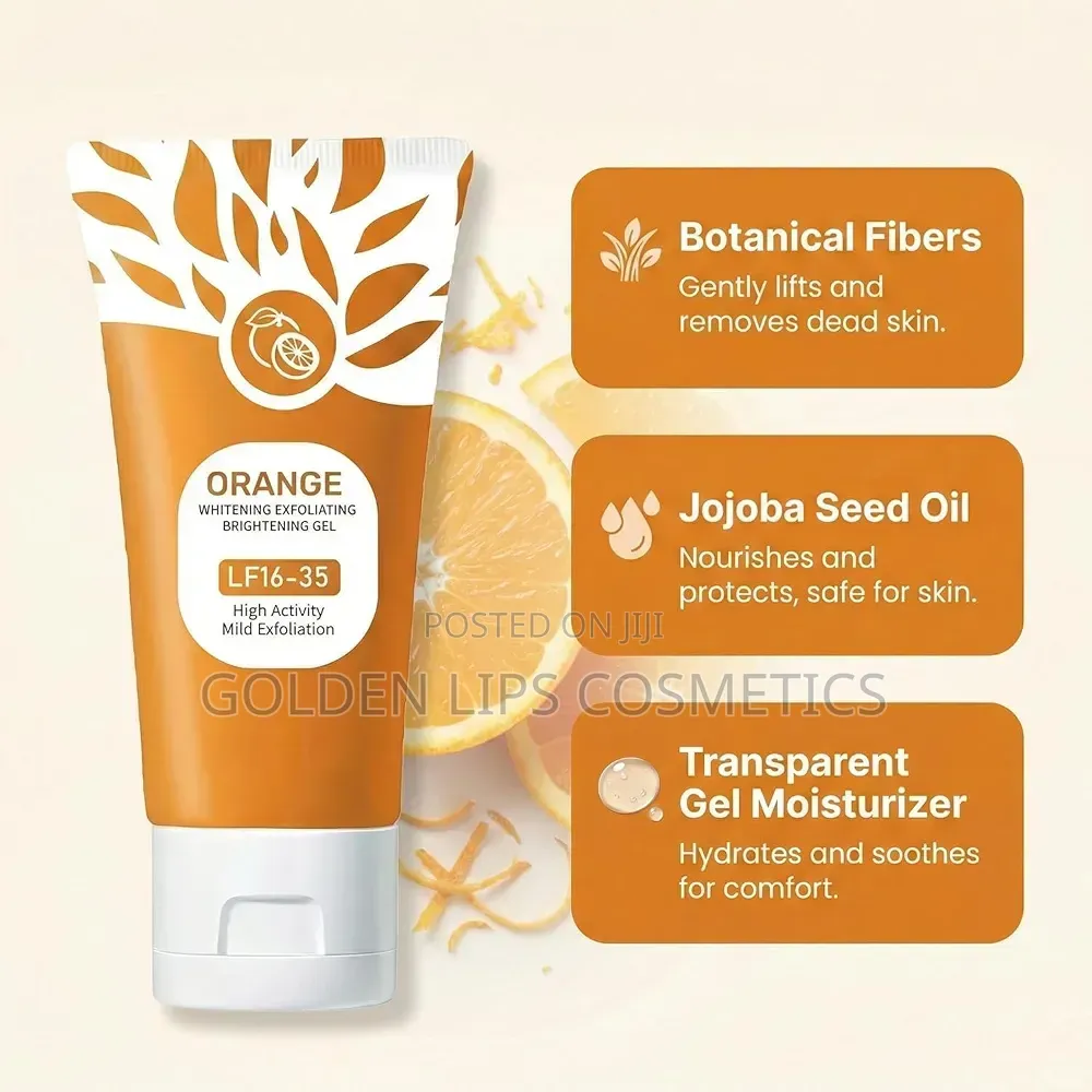 Pouqur Orange Enzymes Exfoliating Brightening Gel 3.5oz – Face Body