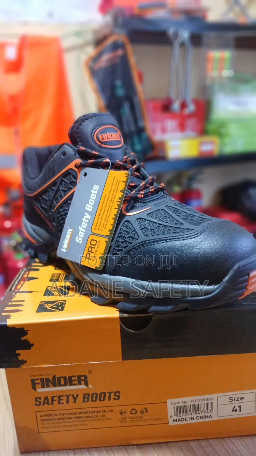 Finder Safety Shoe Size 41 For Both Site And Office Adane Safety