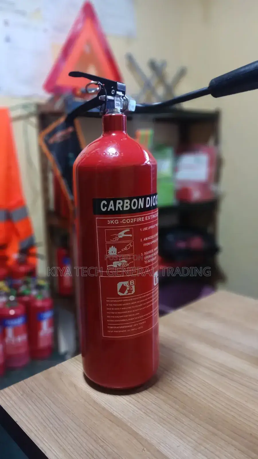 3kg Co2 Fire Extinguisher From Adane Safety