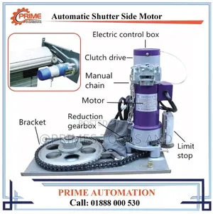 Automatic Rolling Door Motor | Electric Garage Shutter Door Opener