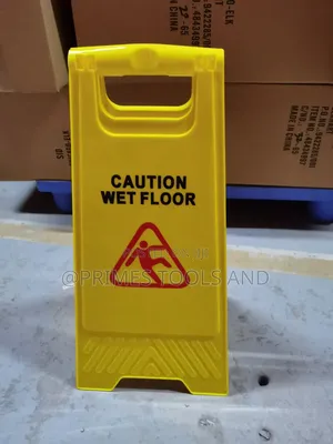 Caution Wet Floor Safety Sign | Foldable
