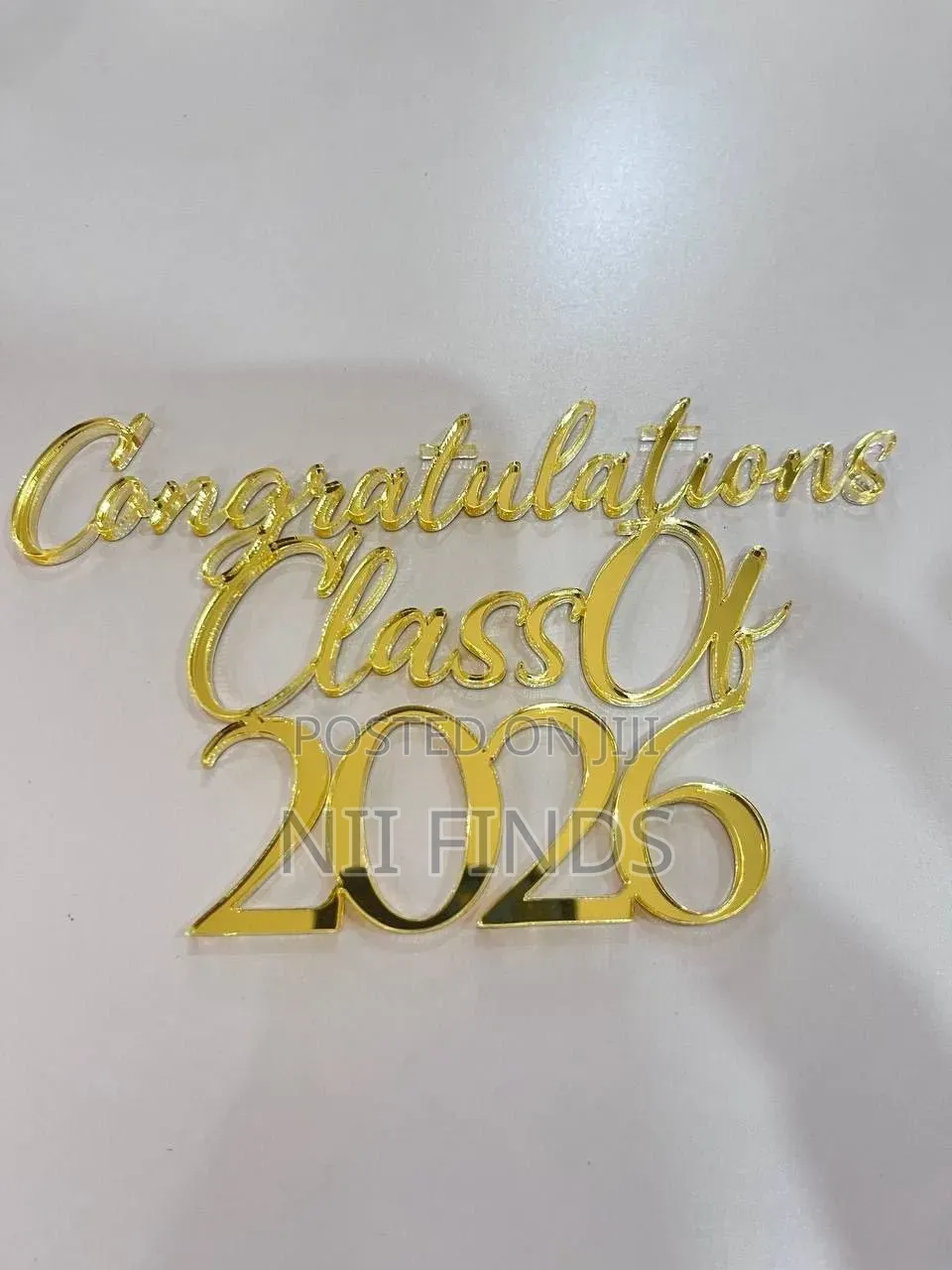 Cake Congratulation Topper