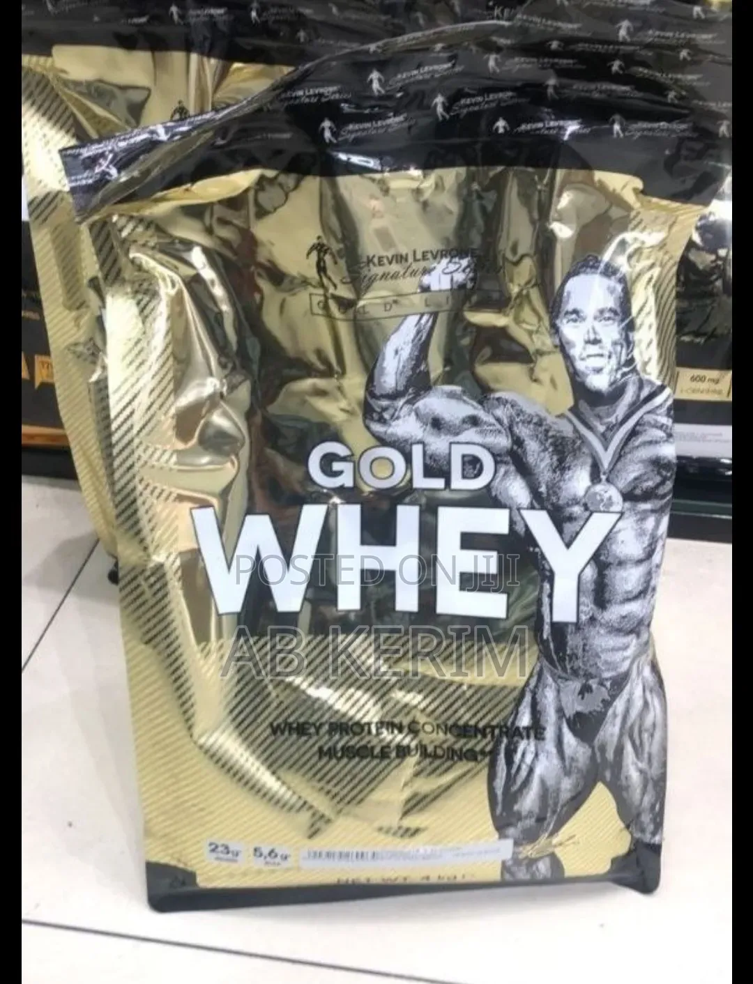 Kevin Levrone Gold Whey Protein Concentrate - 4kg