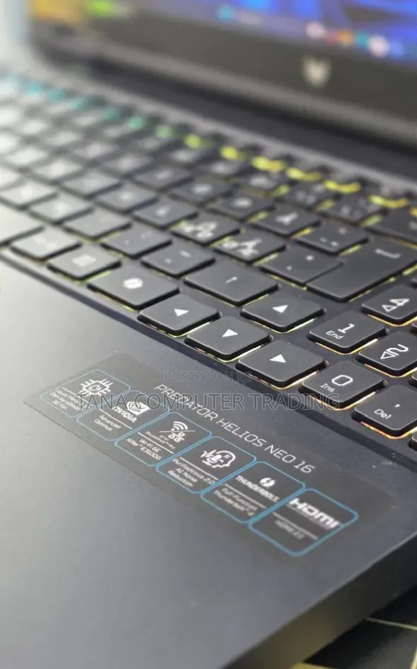 New Laptop Acer Predator Helios Neo 16 16GB Intel Core i9 SSD 1T