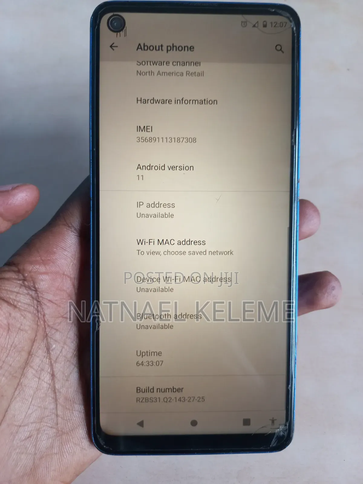 Motorola Moto G Power 32 GB Blue
