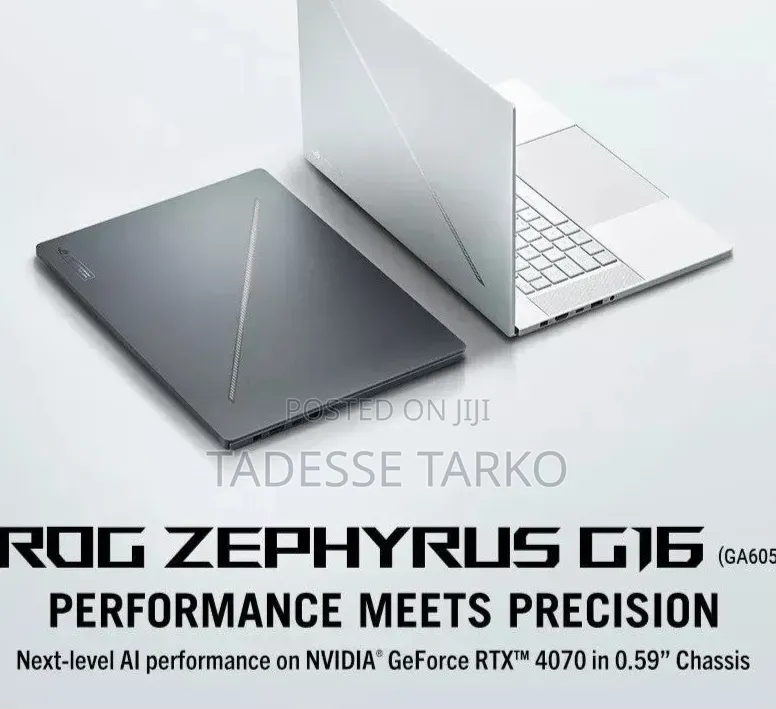New Laptop Asus ROG Zephyrus G16 16GB Intel Core Ultra 9 SSD 1T