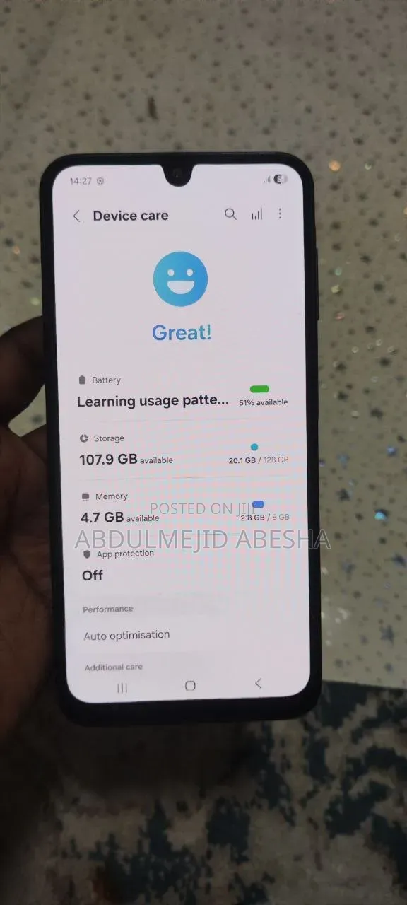 Samsung Galaxy A25 128 GB White