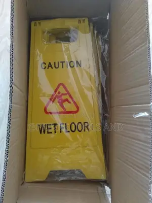Caution Wet Floor Safety Sign | Foldable