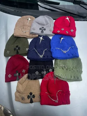 Goth/Grunge Distressed Beanies: