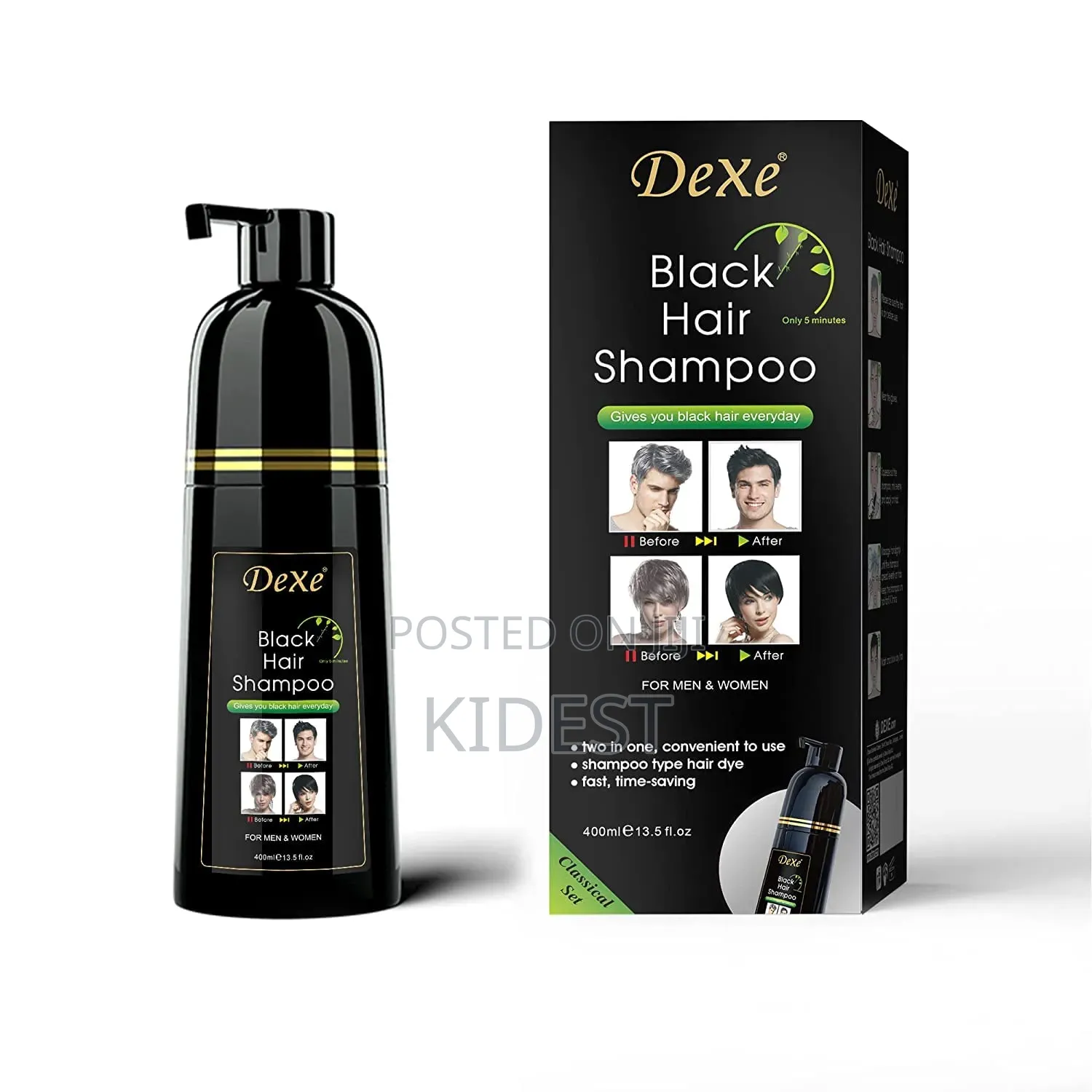Black Hair Colour Shampoo