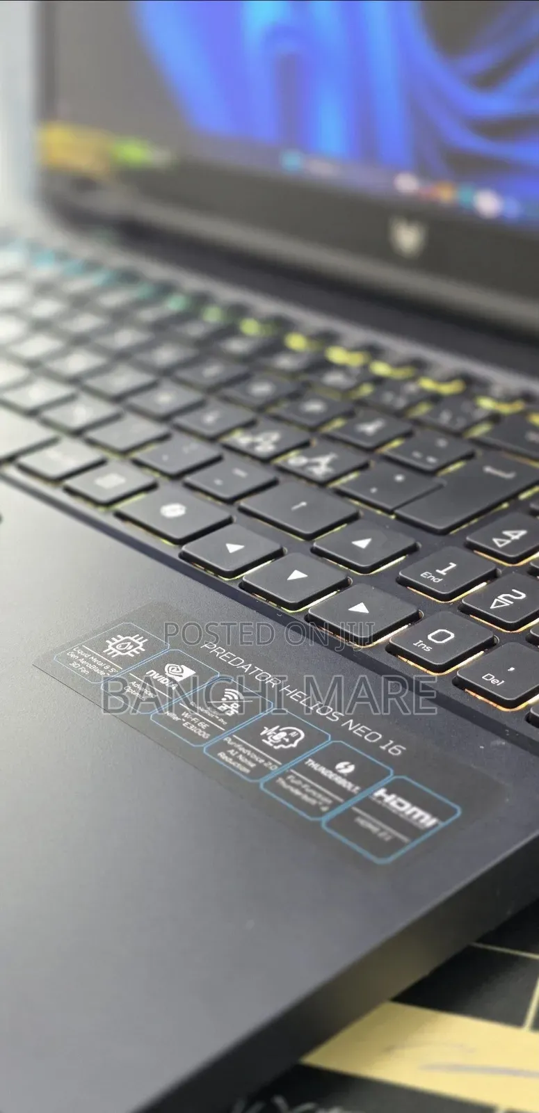 New Laptop Acer Predator Helios Neo 16 16GB Intel Core i9 SSD 1T