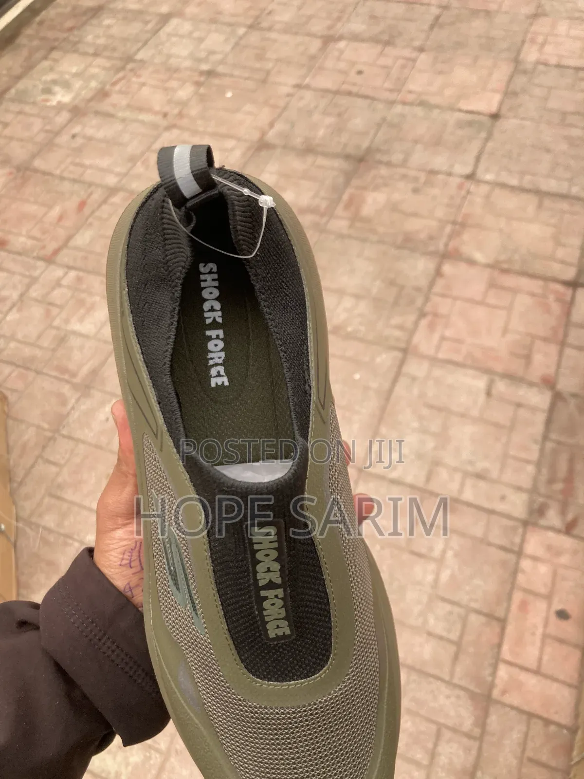 Skechers "Shock Force" (Olive Green):