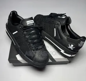Adidas Old Skool #Superstar X Neighborhood "Triple Black" Shoes