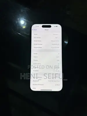 New Apple iPhone 14 Pro 256 GB Black
