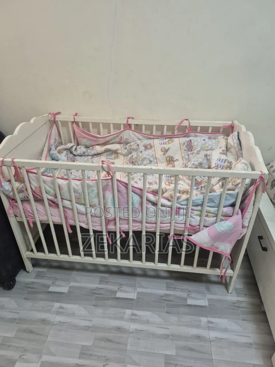 Ikea Kids Bed (Crib) - Used