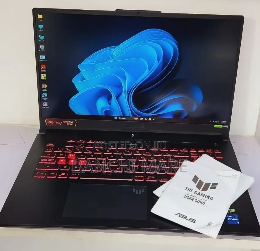New Laptop Asus TUF Gaming F17 16GB Intel Core i7 SSD 1T