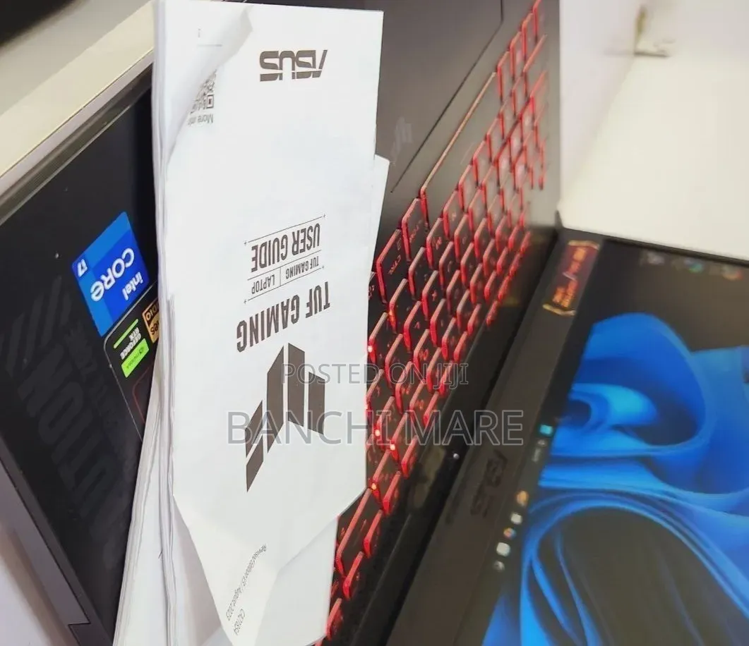 New Laptop Asus TUF Gaming F17 16GB Intel Core i7 SSD 1T