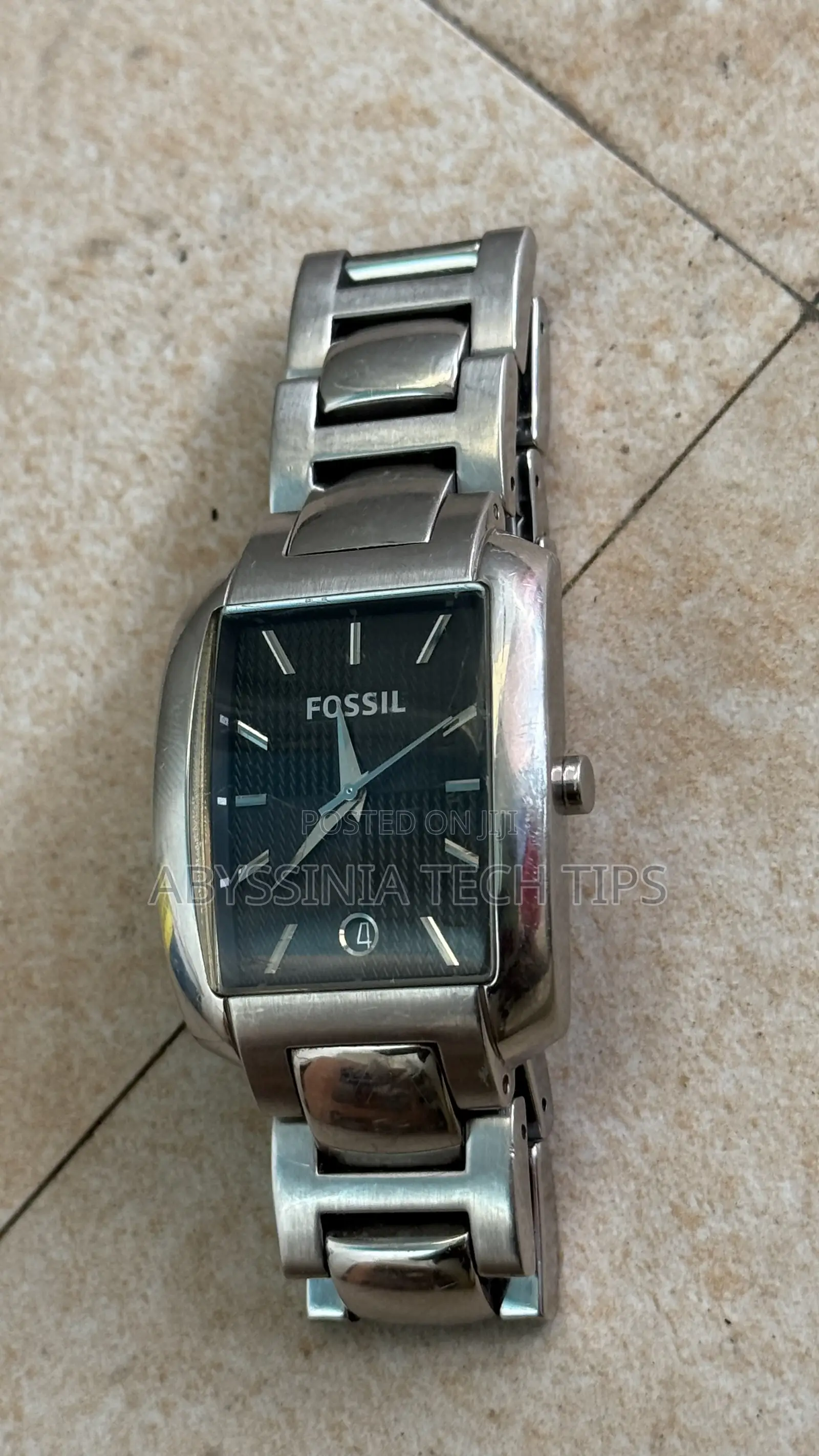 for Sale: Genuine Fossil Fs4009 Men’S Stainless Steel Watch