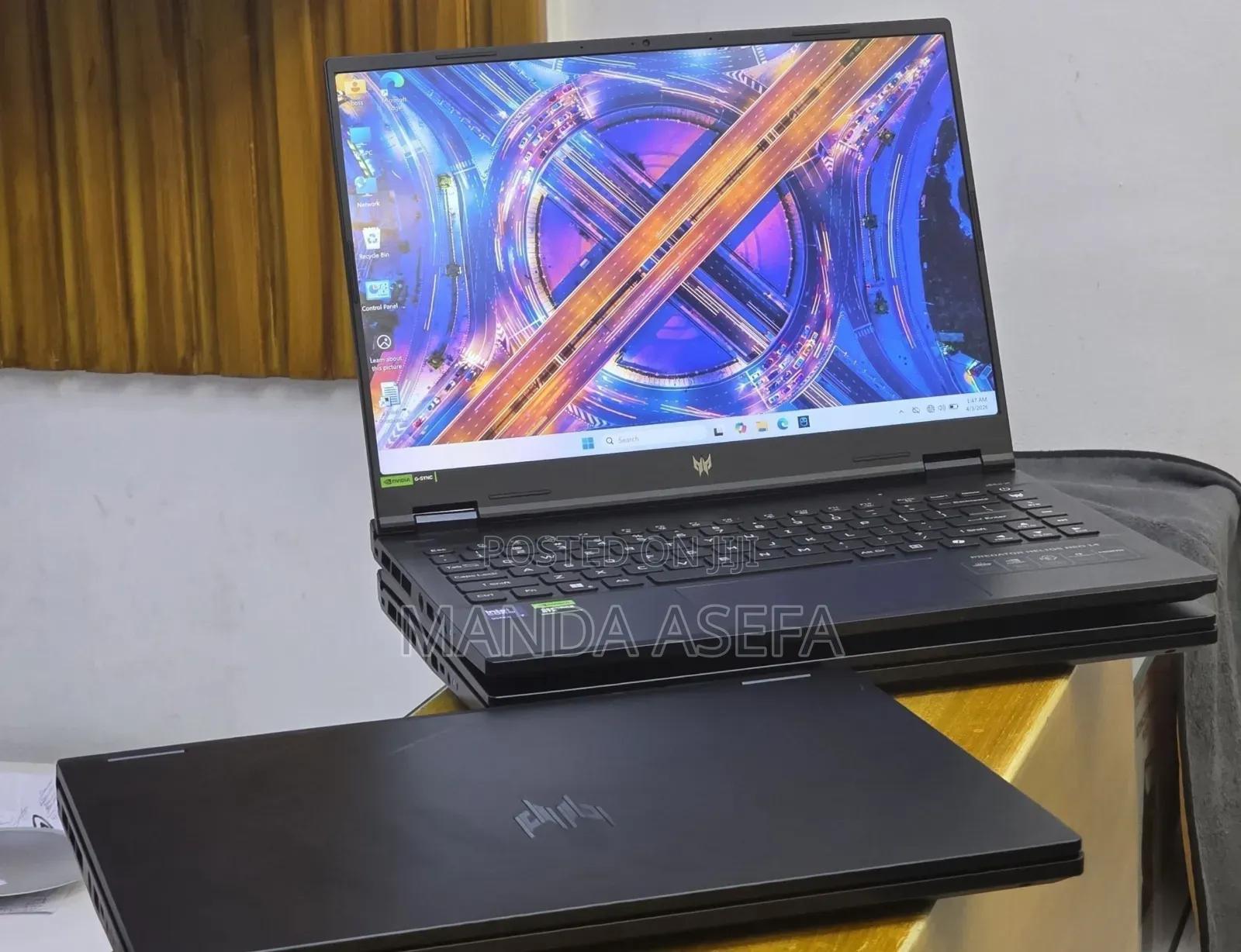 New Laptop Acer Predator Helios Neo 14 16GB Intel Core Ultra 7 SSD 1T