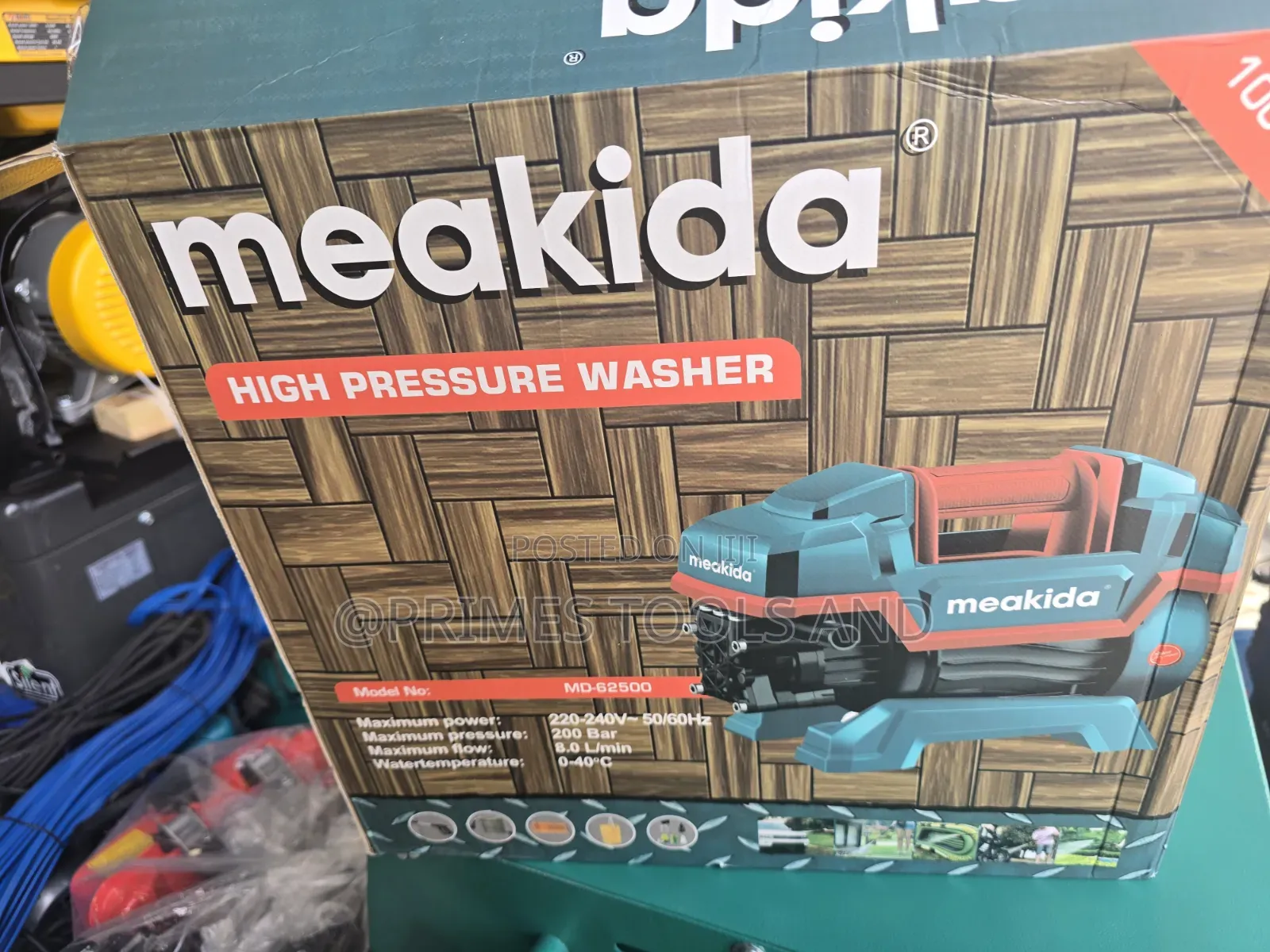 Pressure Washer | High-Pressure Car Wash Machine | Electric Power