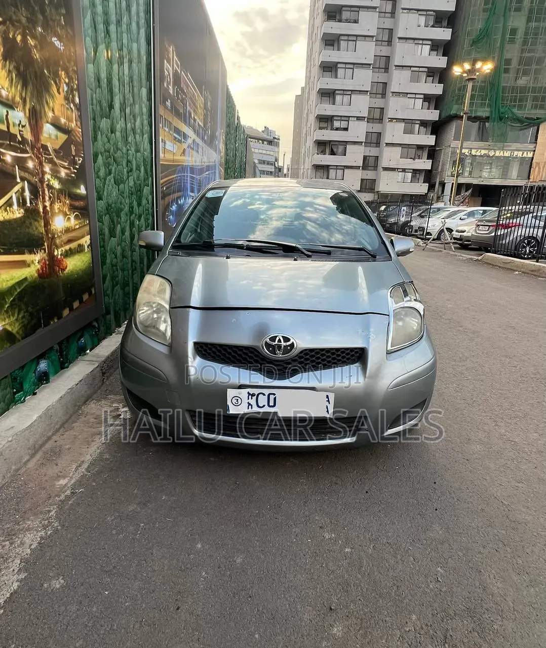 Toyota Yaris 2009 Gray
