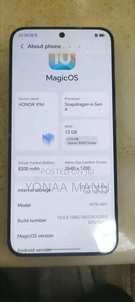 New Honor X9d 256 GB Black