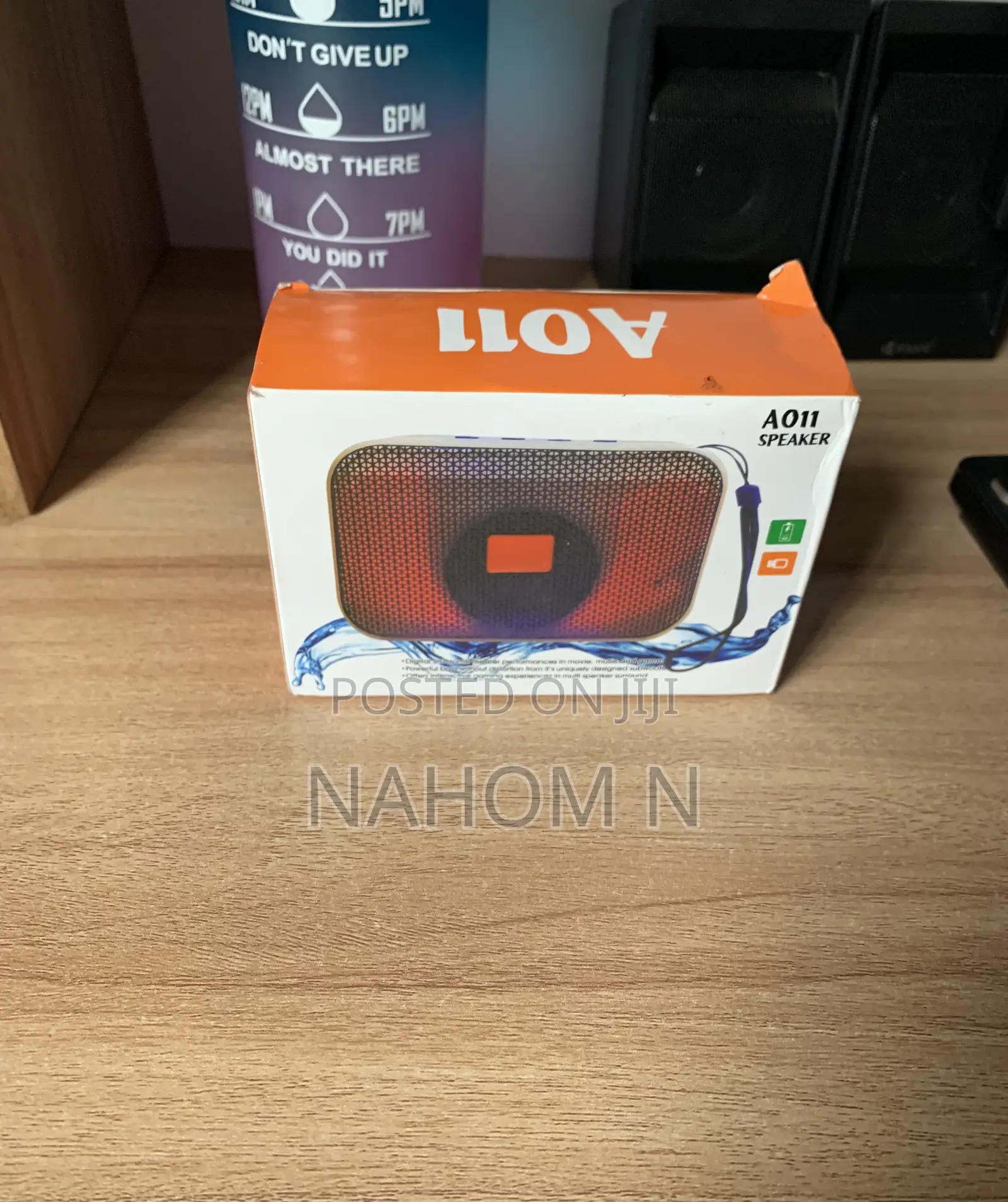 A011 Portable Bluetooth Speaker Featuring Colorful RGB Led Lights.