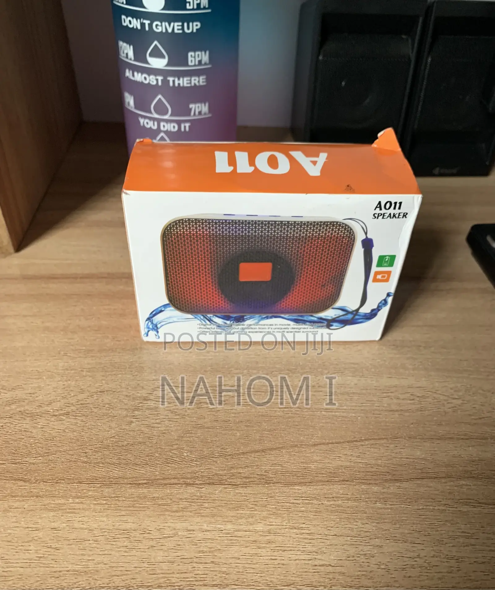 A011 Portable Bluetooth Speaker Featuring Colorful RGB Led Lights.