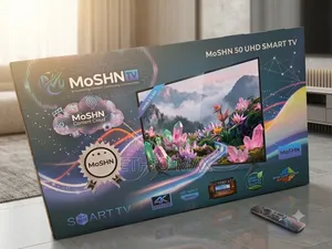 Moshn Tv 50" Smart Android Tv – Double Glass Design