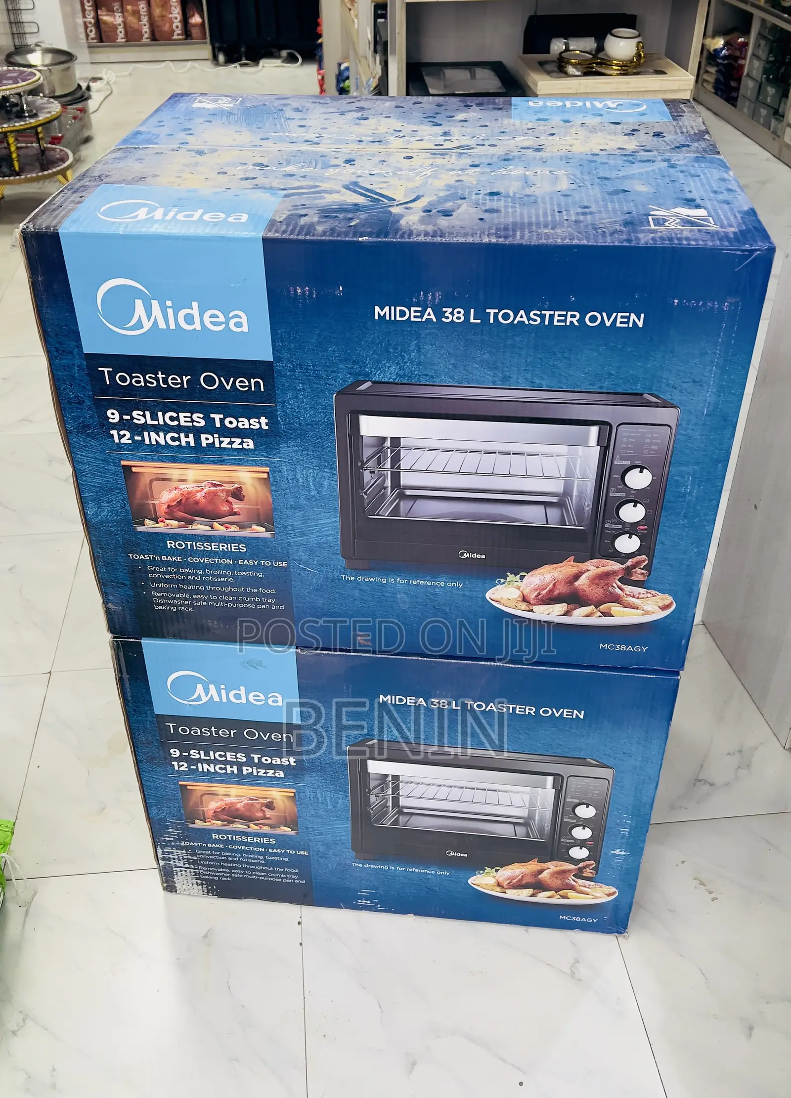 Midea Toaster Ovens 38.Liter Delivery