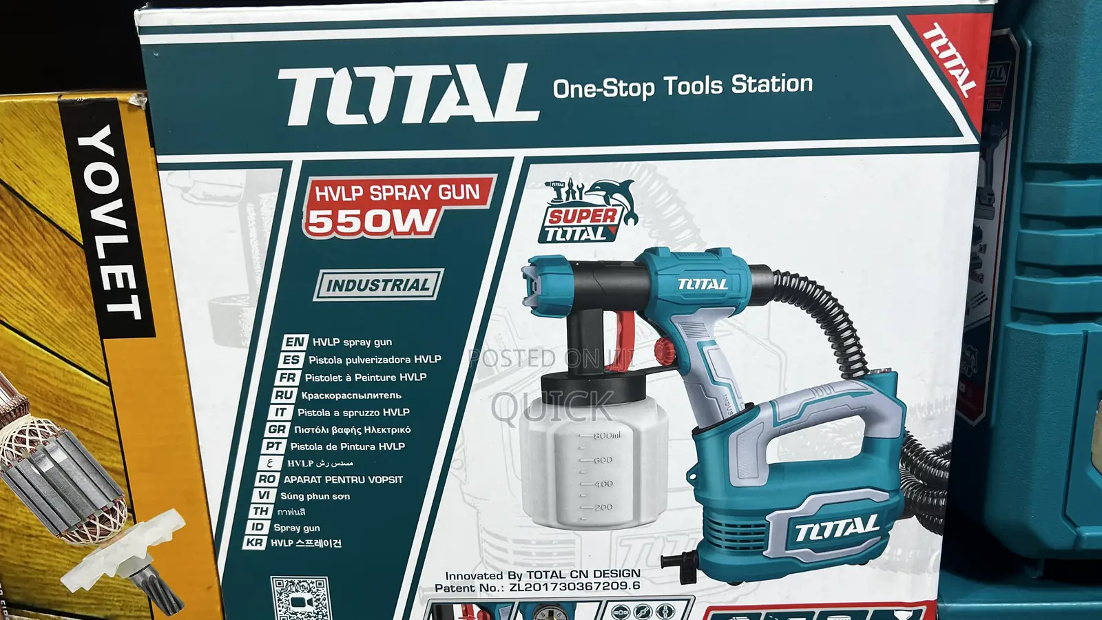 Spray 550w Total
