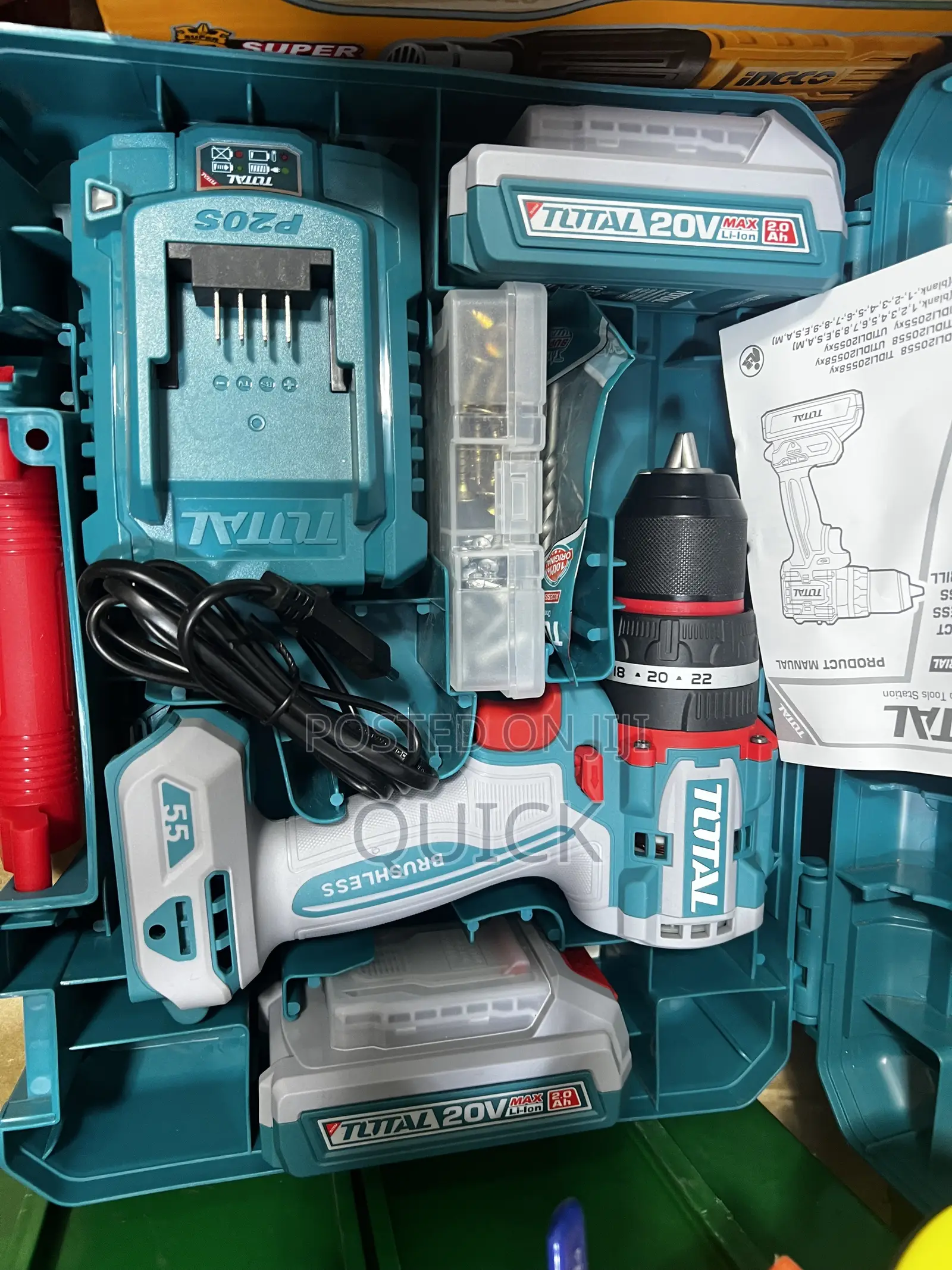 Total Rechargeable Drill