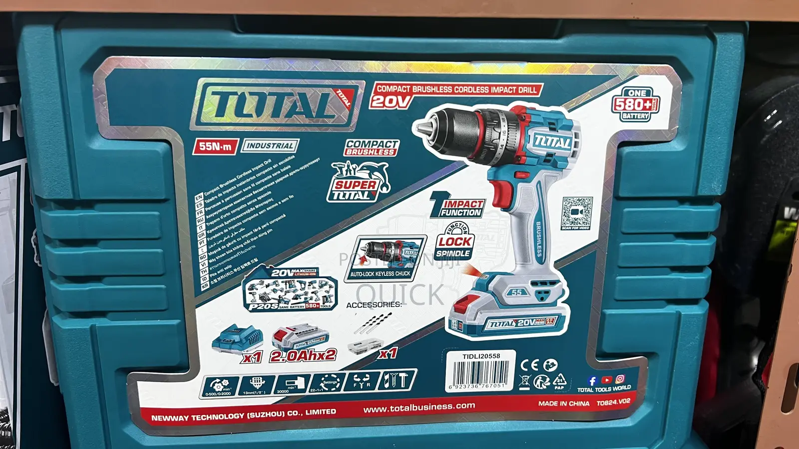 Total Rechargeable Drill