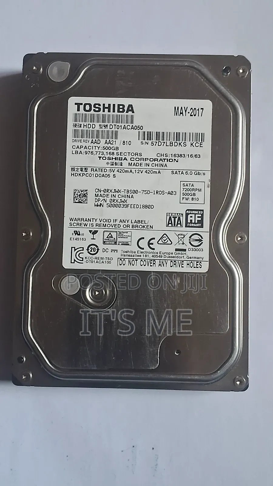 Toshiba Hard Disk