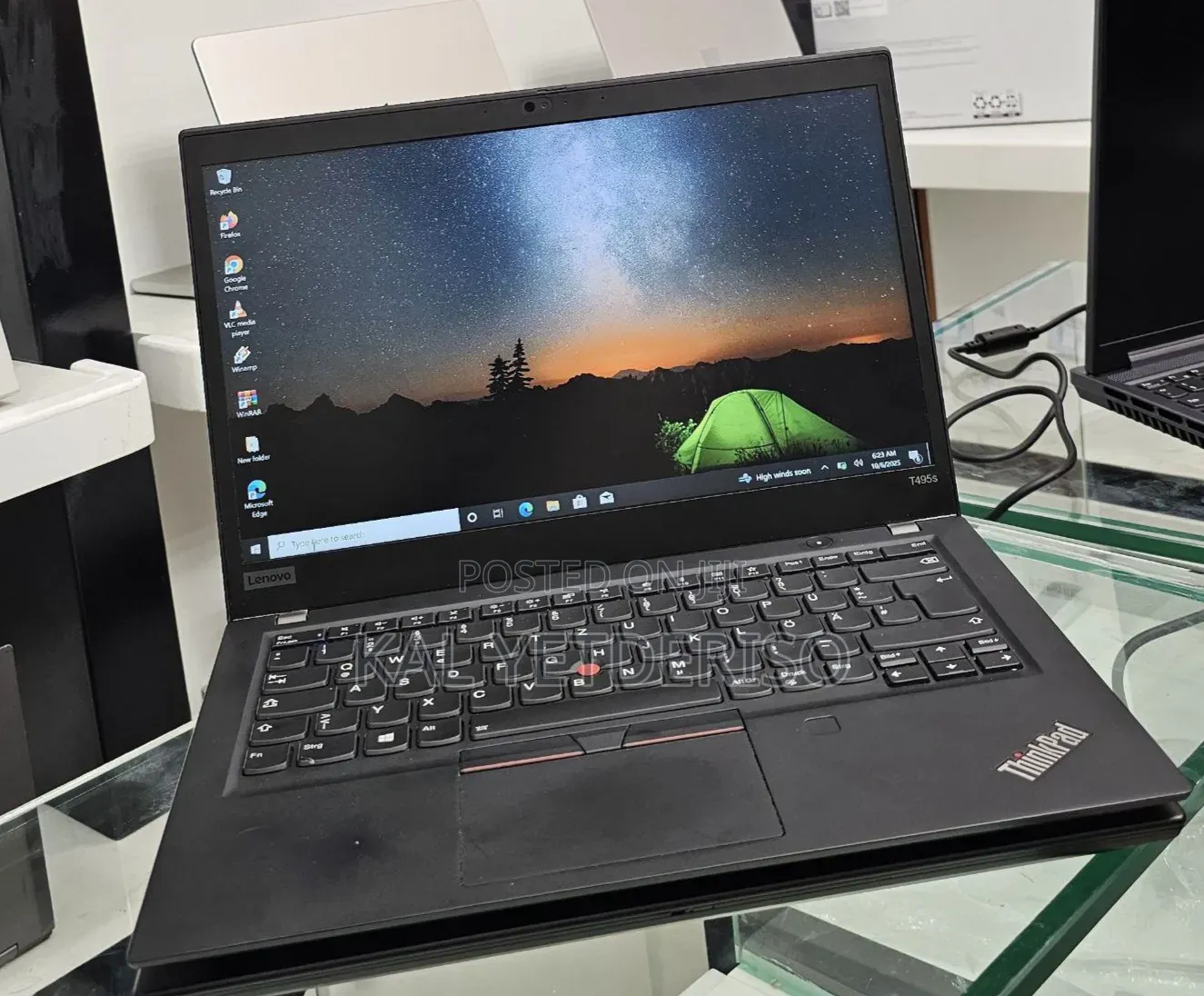 New Laptop Lenovo ThinkPad t495s 16GB AMD Ryzen 7 SSD 512GB