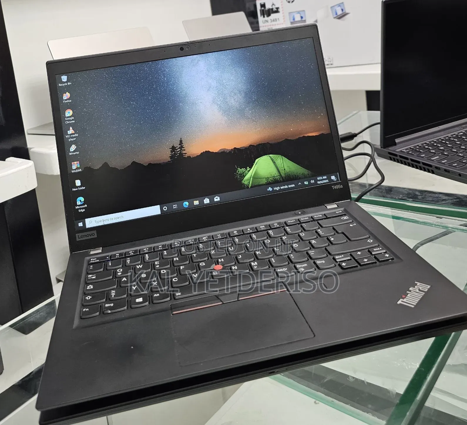New Laptop Lenovo ThinkPad t495s 16GB AMD Ryzen 7 SSD 512GB