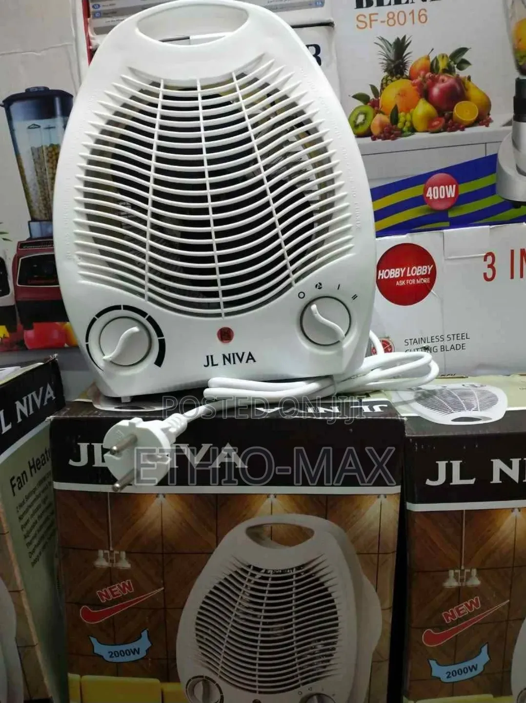 Jl Niva Fan Heater – Fast Heating, Comfortable Warmth Reliable