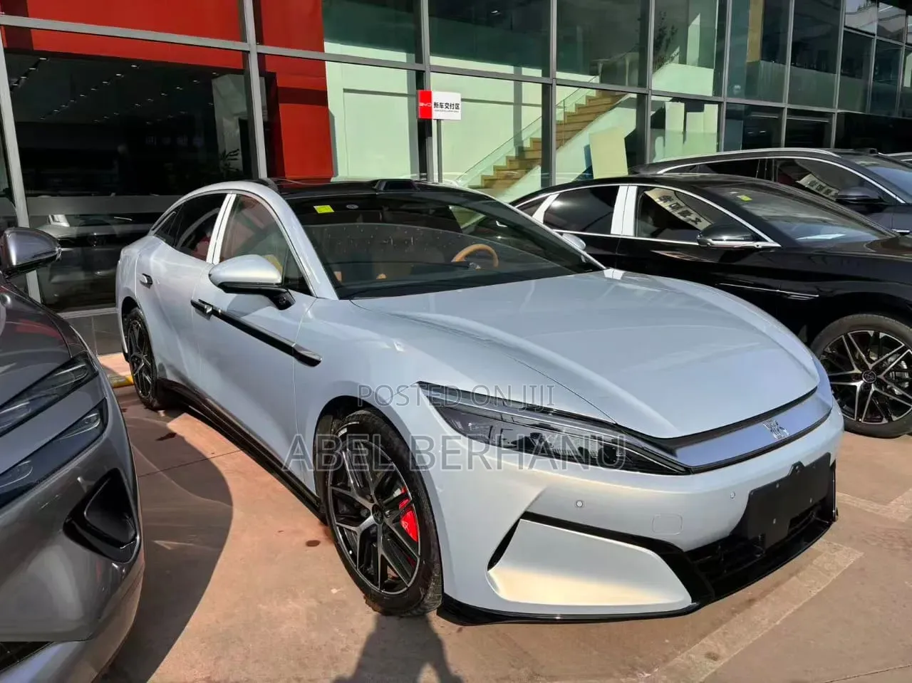 New BYD Han 2025 Silver
